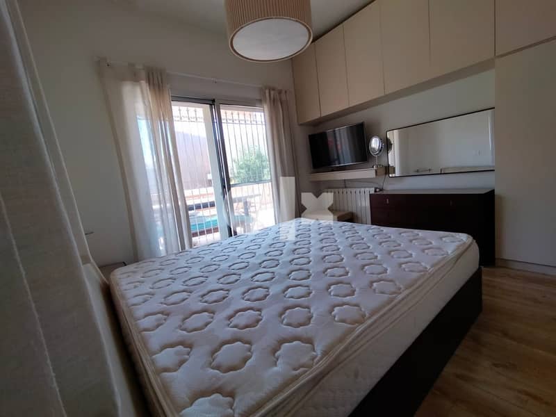 Fully furnished apartment in Mtayleb with spacious garden 8