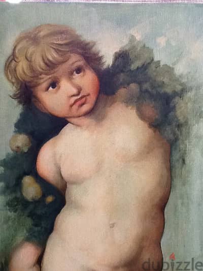 oil painting - Raphael’s putto