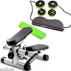 2 in 1 Pack of Fitness Mini Stepper and Revoflex Total Body Fitness