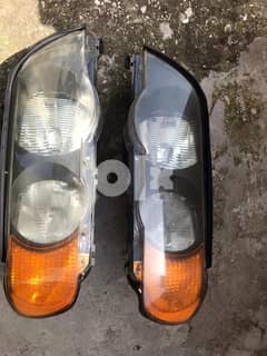 BMW X5 2001 rear and front lights