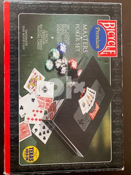 Bicycle premium best sale masters poker set