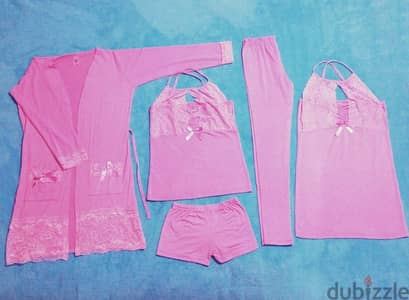 5 pieces pijama set