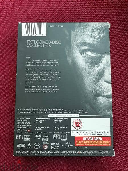 The Ultimate Bourne Collection - 3 DVDs 2