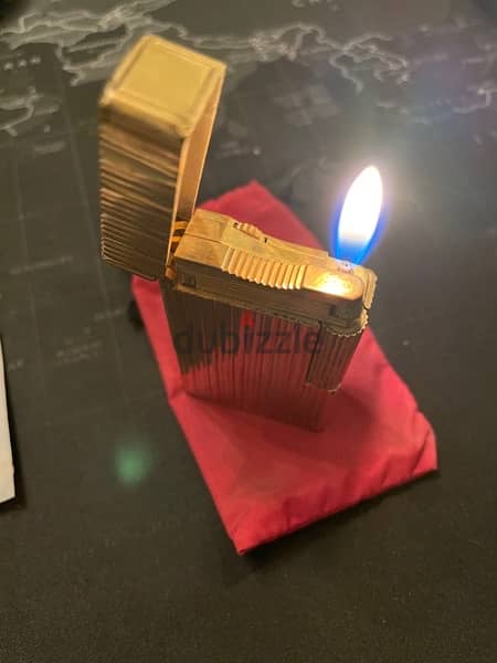 St. Dupont Gold Plated Lighter 1
