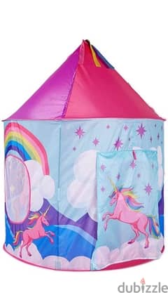 Foldable Pop Up Unicorn Tent For Kids Girls With Carry Bag