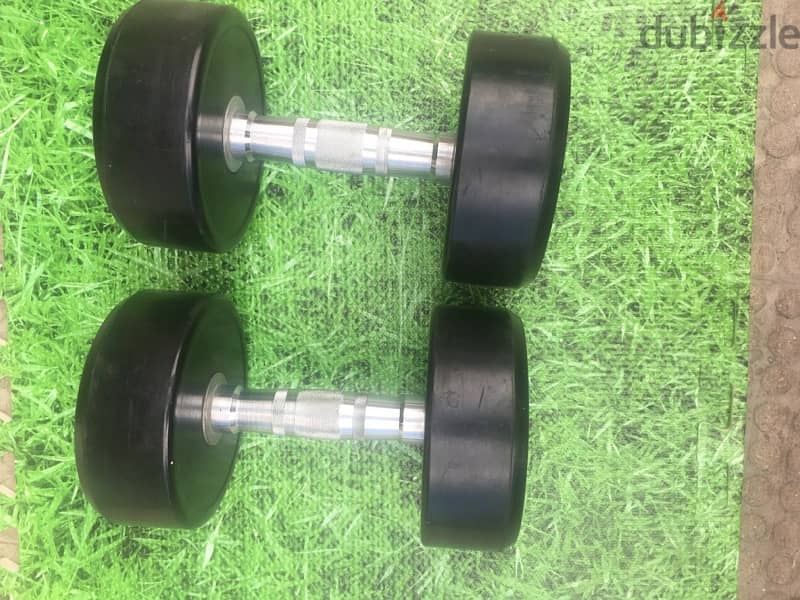 dumbells like new we have also all sports equipment 70/443573 RODGE 2
