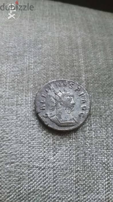 Ancient Silver Roman coin Denarius for Emperor Gallienus year 260 AD 0