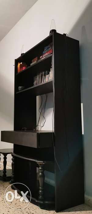 Teak wood TV unit