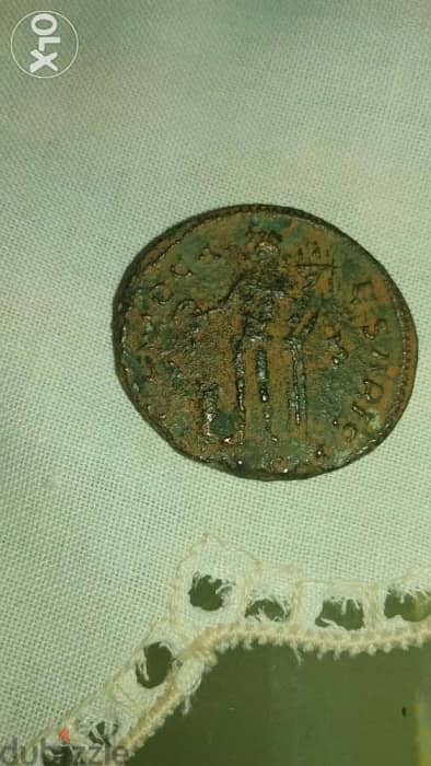 Ancient Roman Bronze Coin of Emperor Maxentius year 306 AD 1