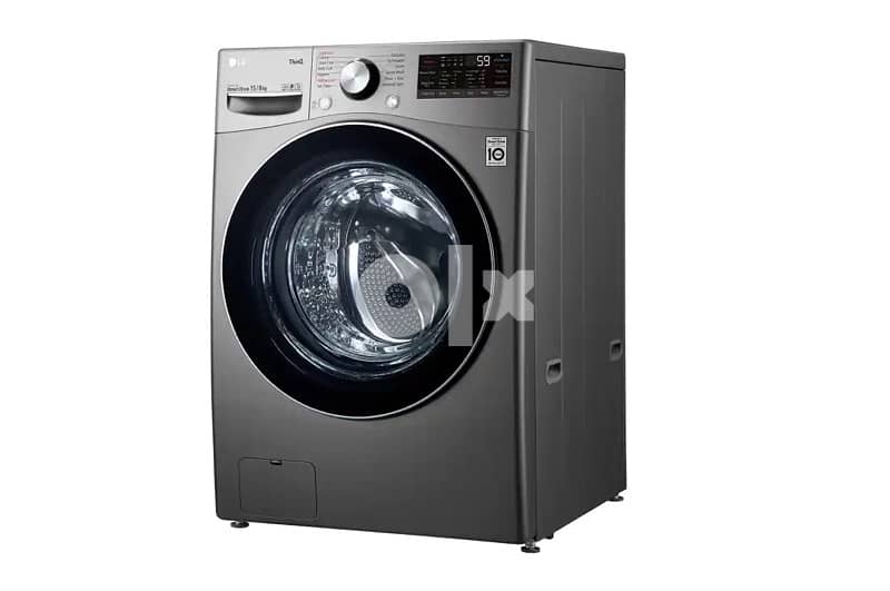 LG Washer & Dryer | 15 / 8 Kg | Bigger Capacity | AI DD-Steam-ThinQ 2