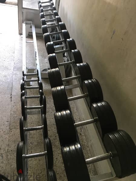 dumbells set from 2.5 kilo till 35 kilo 70/443573 RODGE 4