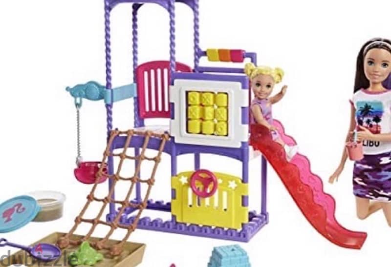 Barbie Skipper Babysitters Inc. Climb 'n Explore Playground Dolls 1