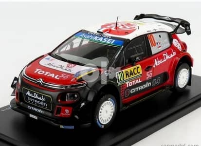 Citroën C3 Rally diecast car model 1:24