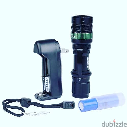 Rechargeable tactical flashlight 1