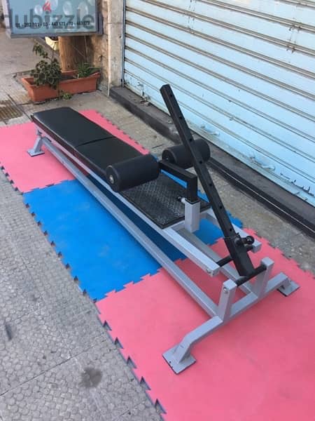 bench abs for gym use like new 70/443573 whatsapp RODGE 2