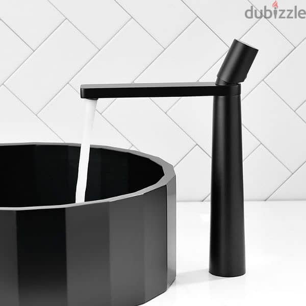 Black basin mixer - available in chrome 3
