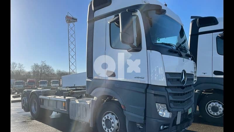 Mercedes actros water tank 7