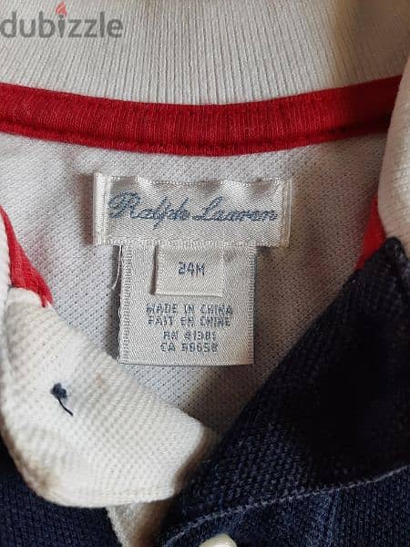 original Ralph Lauren(polo) shirt for 2y boys 3