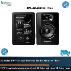 M-Audio BX4 4.5-inch Powered Studio Monitor , New design 2021 maudio