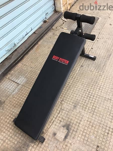 bench abs like new we have also all sports equipment 70/443573 RODGE 1