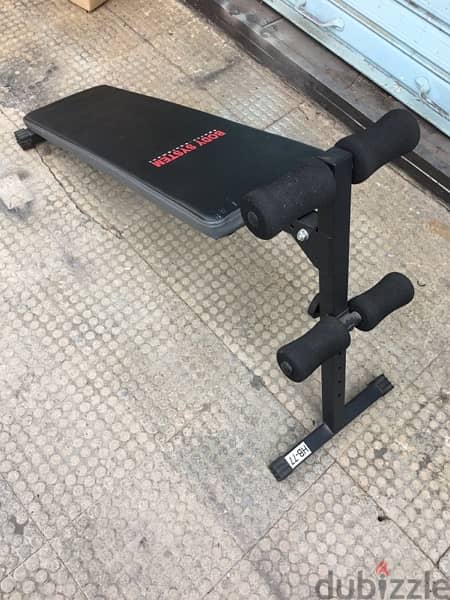 bench abs like new we have also all sports equipment 70/443573 RODGE 3