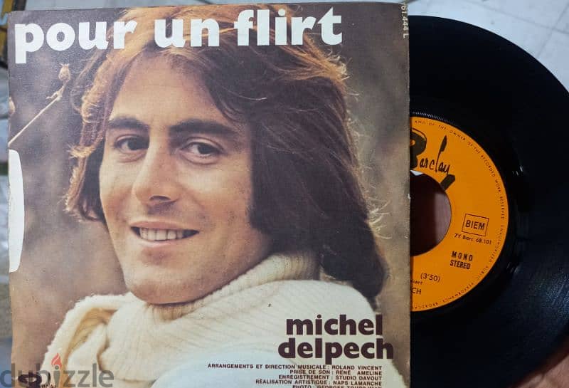 Michel delpech - pour un flirt - Vinyl 0