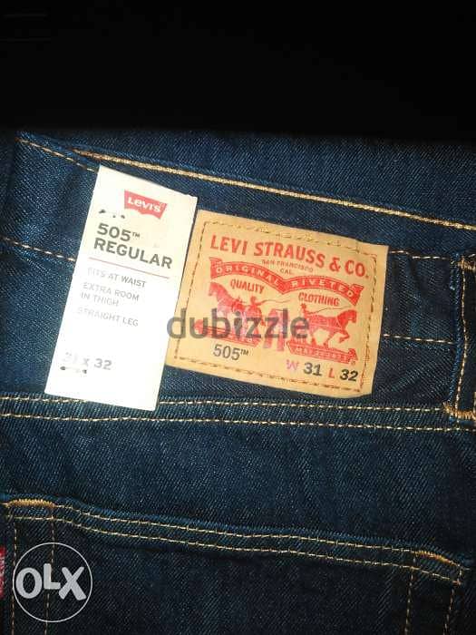 Levis jeans 505 original size 32 size 38 2
