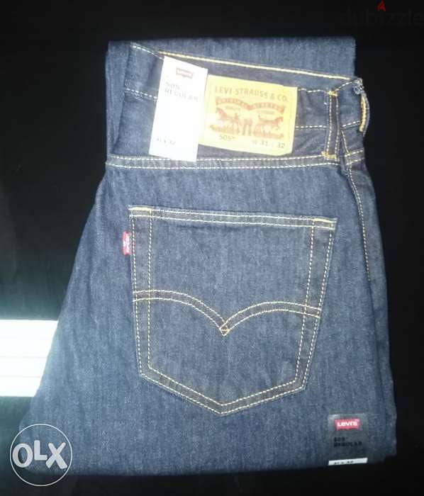 Levis jeans 505 original size 32 size 38 4