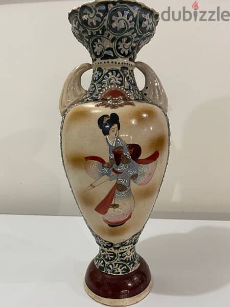 Meiji era beautifull big vase 19t century 0