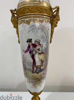 authentic porcelain de Sevres vase 19th century