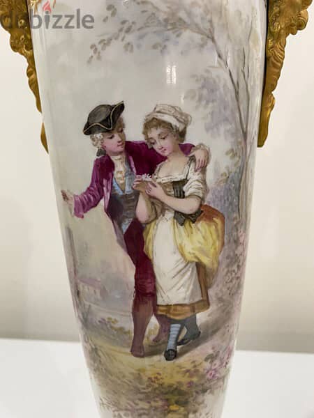 authentic porcelain de Sevres vase 19th century 1
