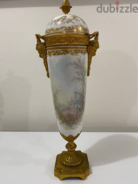 authentic porcelain de Sevres vase 19th century 2