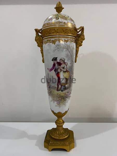 authentic porcelain de Sevres vase 19th century 3