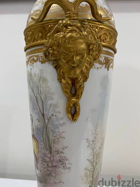 authentic porcelain de Sevres vase 19th century 5