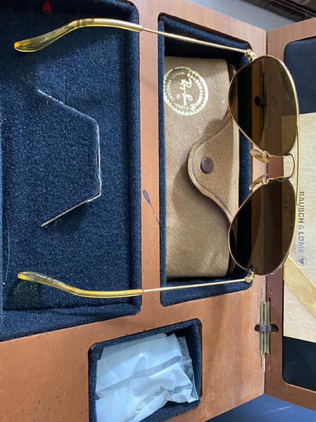 rare vintage 14k solid gold original Rayban Bausch and lomb 4