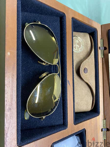 rare vintage 14k solid gold original Rayban Bausch and lomb 6
