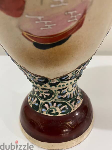 Meiji era beautifull big vase 19t century 5
