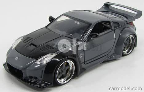 Nissan 350z diecast car model 1:24.