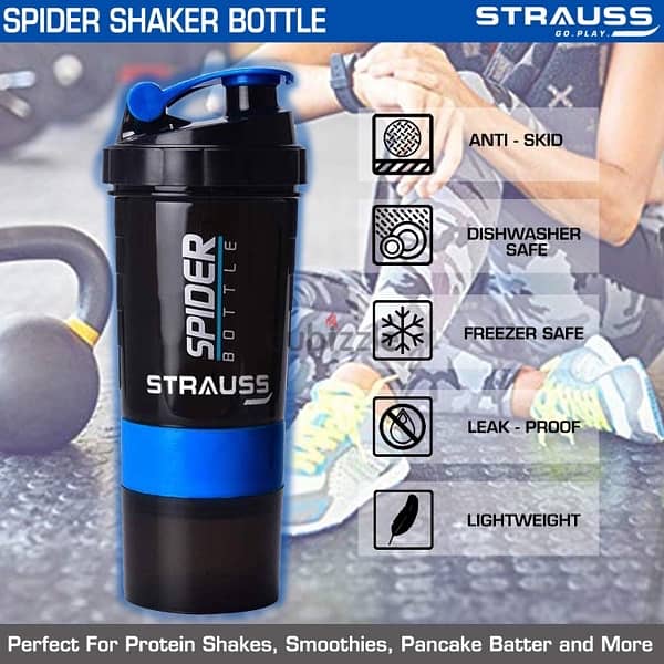 Spider Shaker Bottle 500ml 2