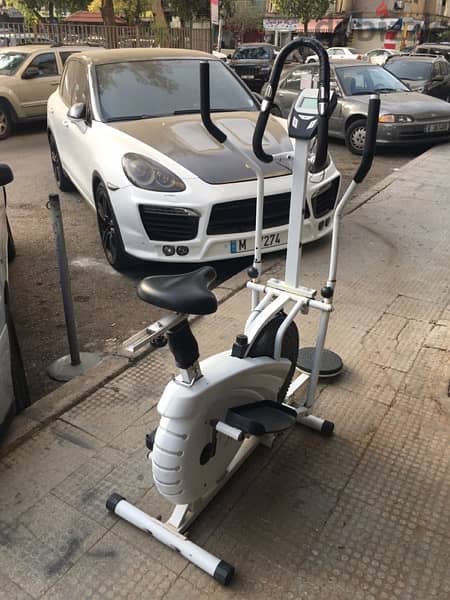 elliptical Byke like new 70/443573 whatsapp RODGE sports equipment 1