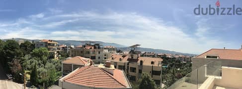 Duplex in Beit Meri Mountazah, Metn with Panoramic Mountain View