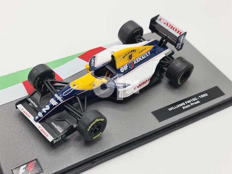 Alain Prost Williams FW15C diecast car model 1:43. 0