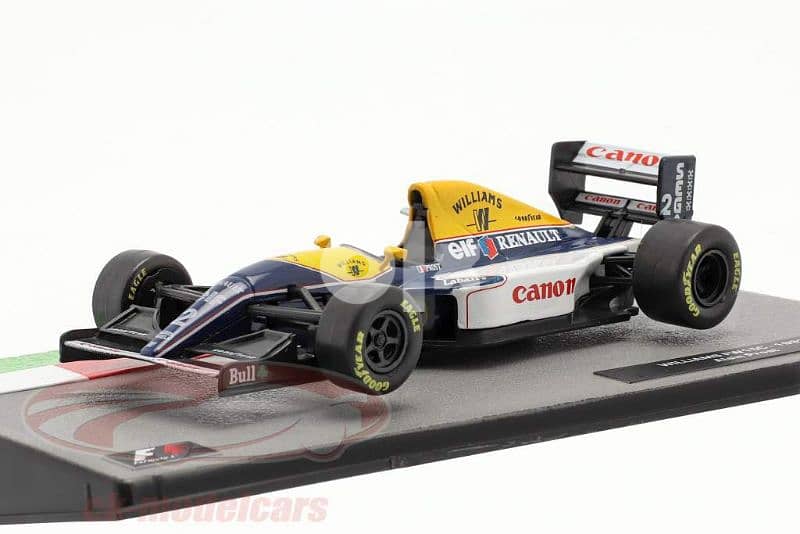 Alain Prost Williams FW15C diecast car model 1:43. 1