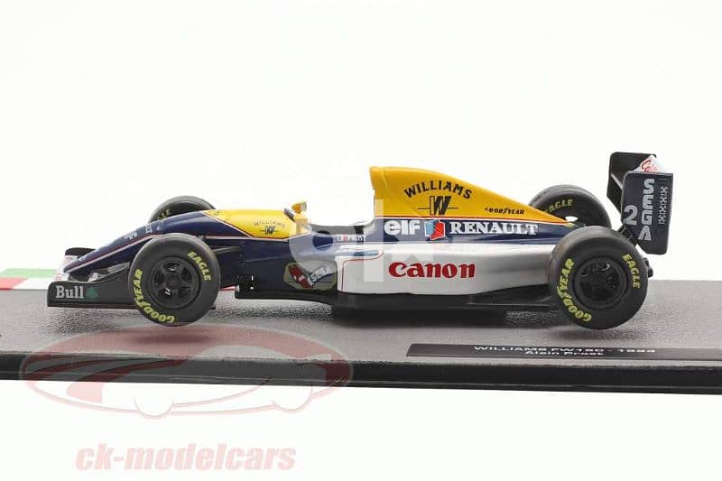 Alain Prost Williams FW15C diecast car model 1:43. 2