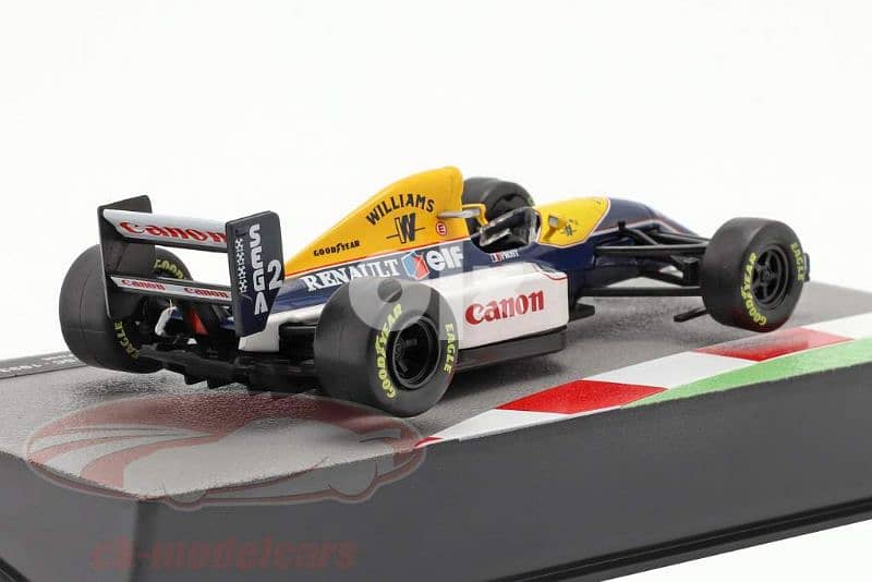 Alain Prost Williams FW15C diecast car model 1:43. 3