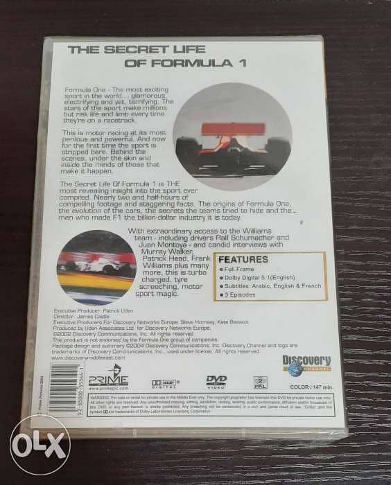 The Secret Life Of Formula 1 DVD 1