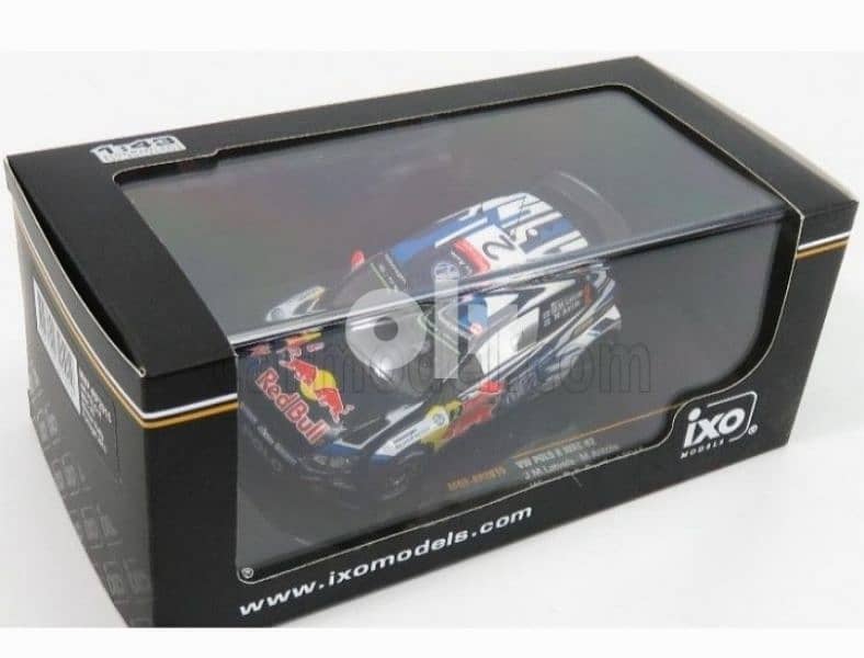 VW Polo WRC diecast car model 1:43. 4