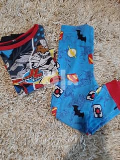 superman cotton pj's for 6 year old boys 0