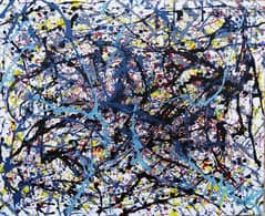 Jackson Pollock style 0