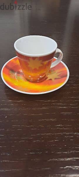 Coffee cups. Star. 6 7
